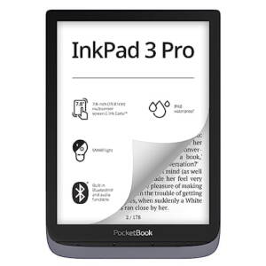 PocketBook InkPad 3 Pro e-book reader Touchscreen 16 GB Wifi Grijs, Metallic